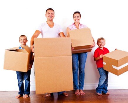 Secure storage space for household furniture and boxes