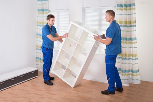 Secure furniture storage facility near Harmondsworth