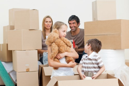 Efficient paper archive storage and retrieval in Harmondsworth