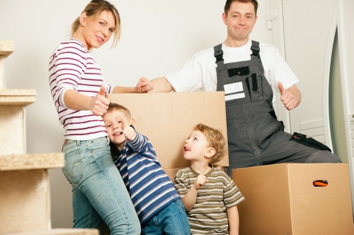 Business and household storage container service in Harmondsworth