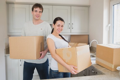 Well-organized storage arrangement for Harmondsworth residents